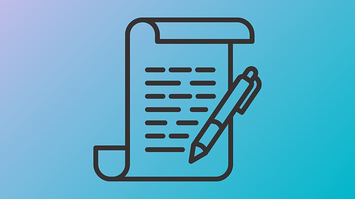 Ikona przedstawiająca dokument i długopis